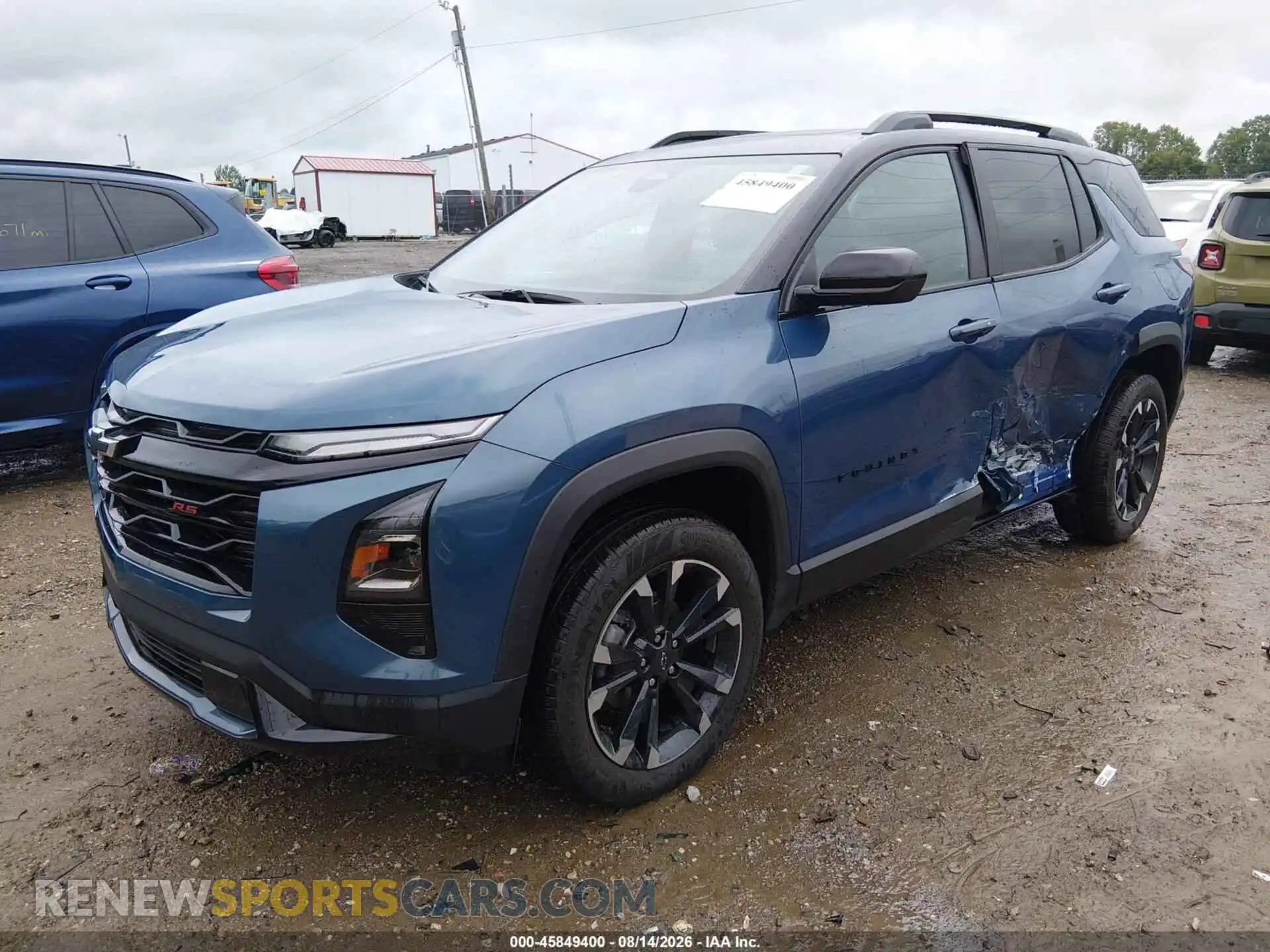 2 Photograph of a damaged car 3GNAXLEG7SL260531 CHEVROLET EQUINOX 2025