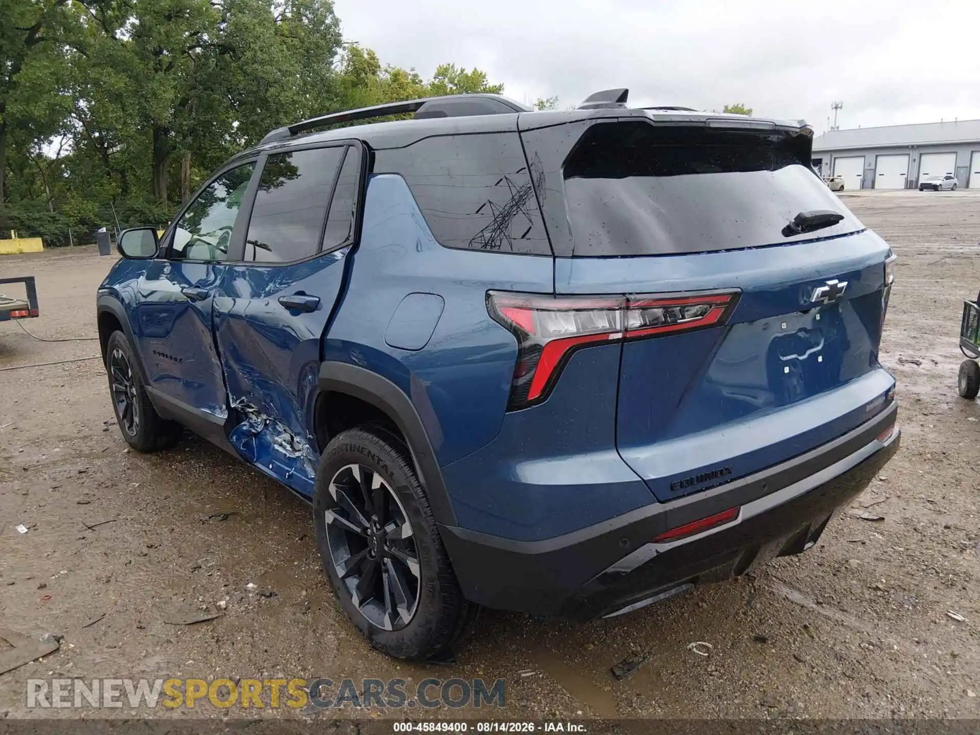 3 Photograph of a damaged car 3GNAXLEG7SL260531 CHEVROLET EQUINOX 2025