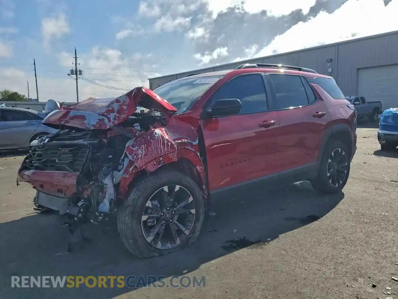 1 Photograph of a damaged car 3GNAXLEG7SL317407 CHEVROLET EQUINOX 2025