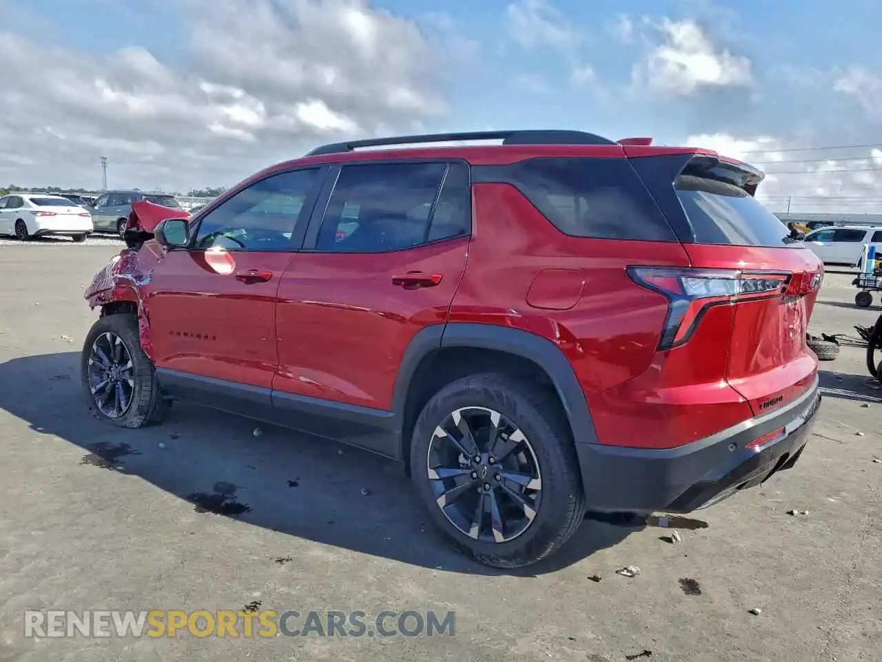 2 Photograph of a damaged car 3GNAXLEG7SL317407 CHEVROLET EQUINOX 2025