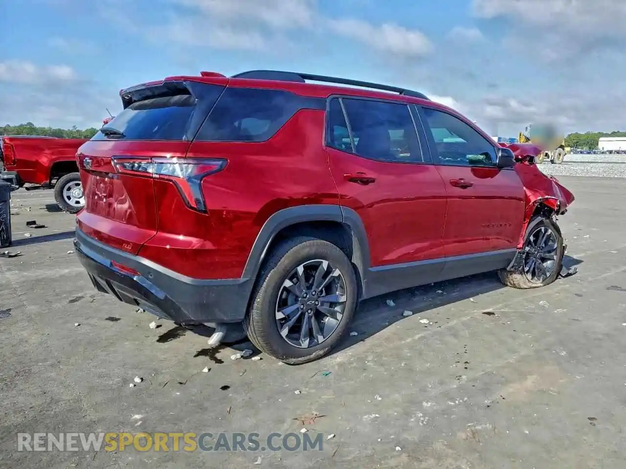 3 Photograph of a damaged car 3GNAXLEG7SL317407 CHEVROLET EQUINOX 2025