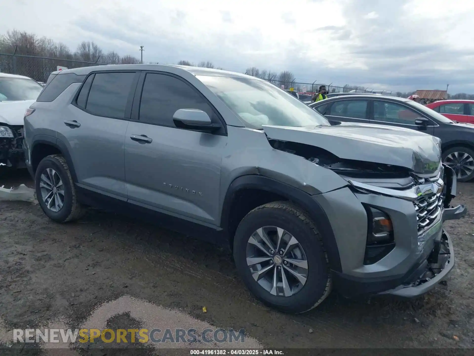 1 Photograph of a damaged car 3GNAXPEG2SL192582 CHEVROLET EQUINOX 2025