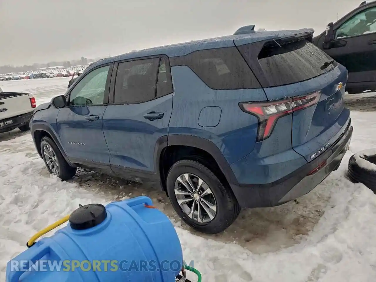 2 Photograph of a damaged car 3GNAXPEG2SL274263 CHEVROLET EQUINOX 2025