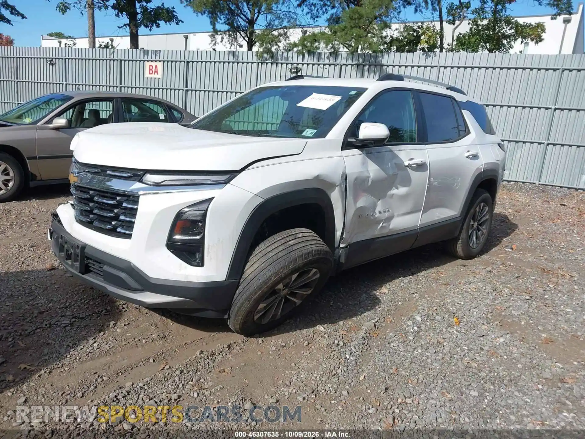 2 Photograph of a damaged car 3GNAXPEG3SL203783 CHEVROLET EQUINOX 2025