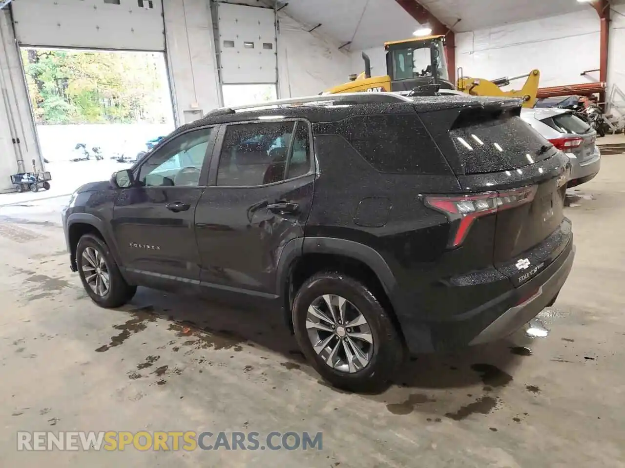 2 fotografías del automóvil dañado 3GNAXPEG4SL110660 CHEVROLET EQUINOX 2025