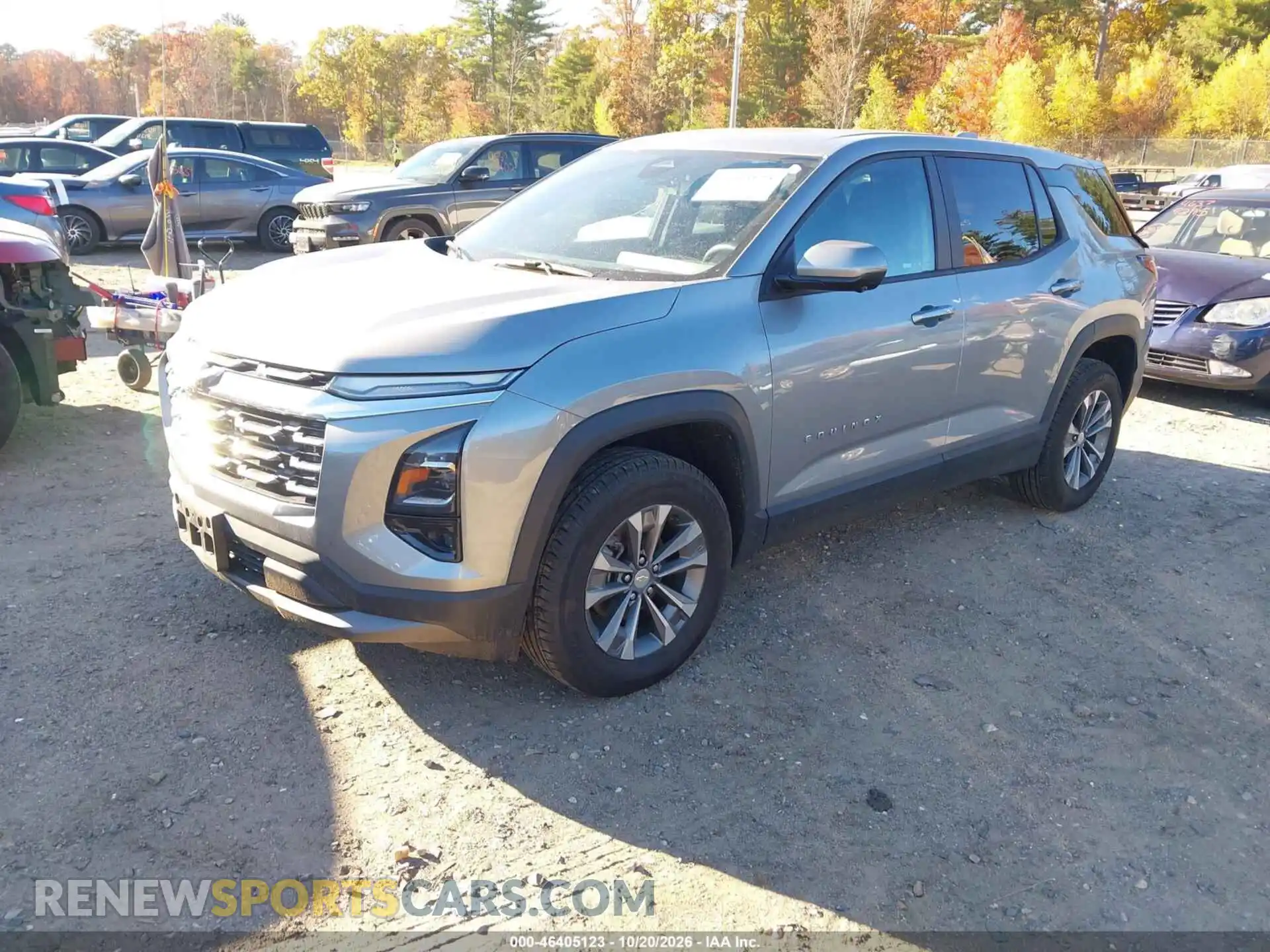 2 Photograph of a damaged car 3GNAXPEG7SL137934 CHEVROLET EQUINOX 2025