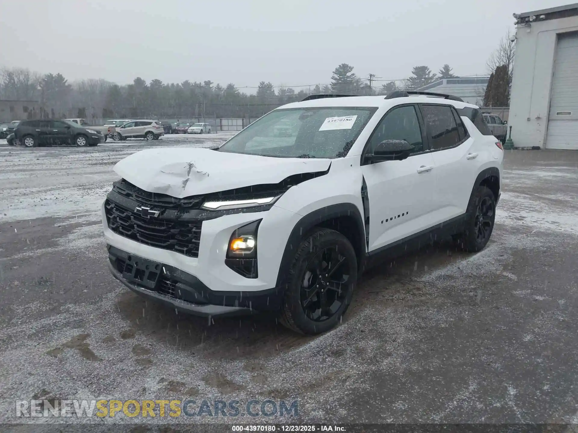 2 Photograph of a damaged car 3GNAXPEG7SL140431 CHEVROLET EQUINOX 2025