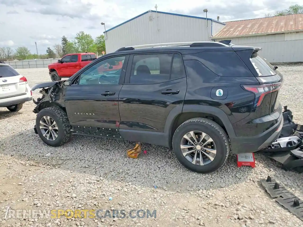2 Photograph of a damaged car 3GNAXPEG7SL180394 CHEVROLET EQUINOX 2025