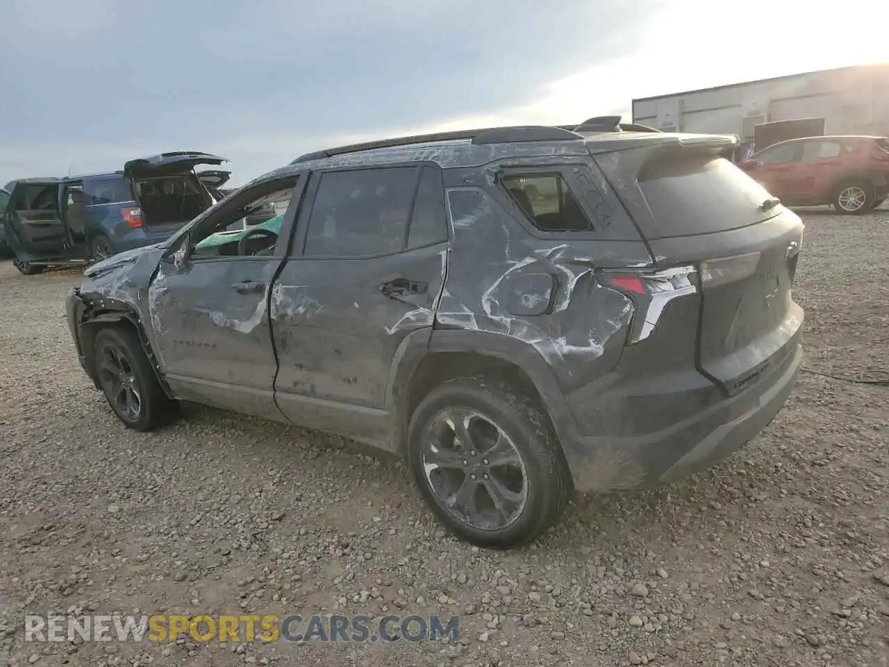 2 Photograph of a damaged car 3GNAXPEG7SL181318 CHEVROLET EQUINOX 2025