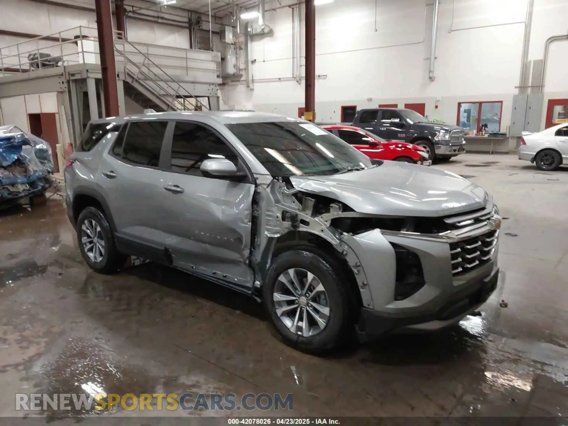 1 Photograph of a damaged car 3GNAXPEG7SL190701 CHEVROLET EQUINOX 2025