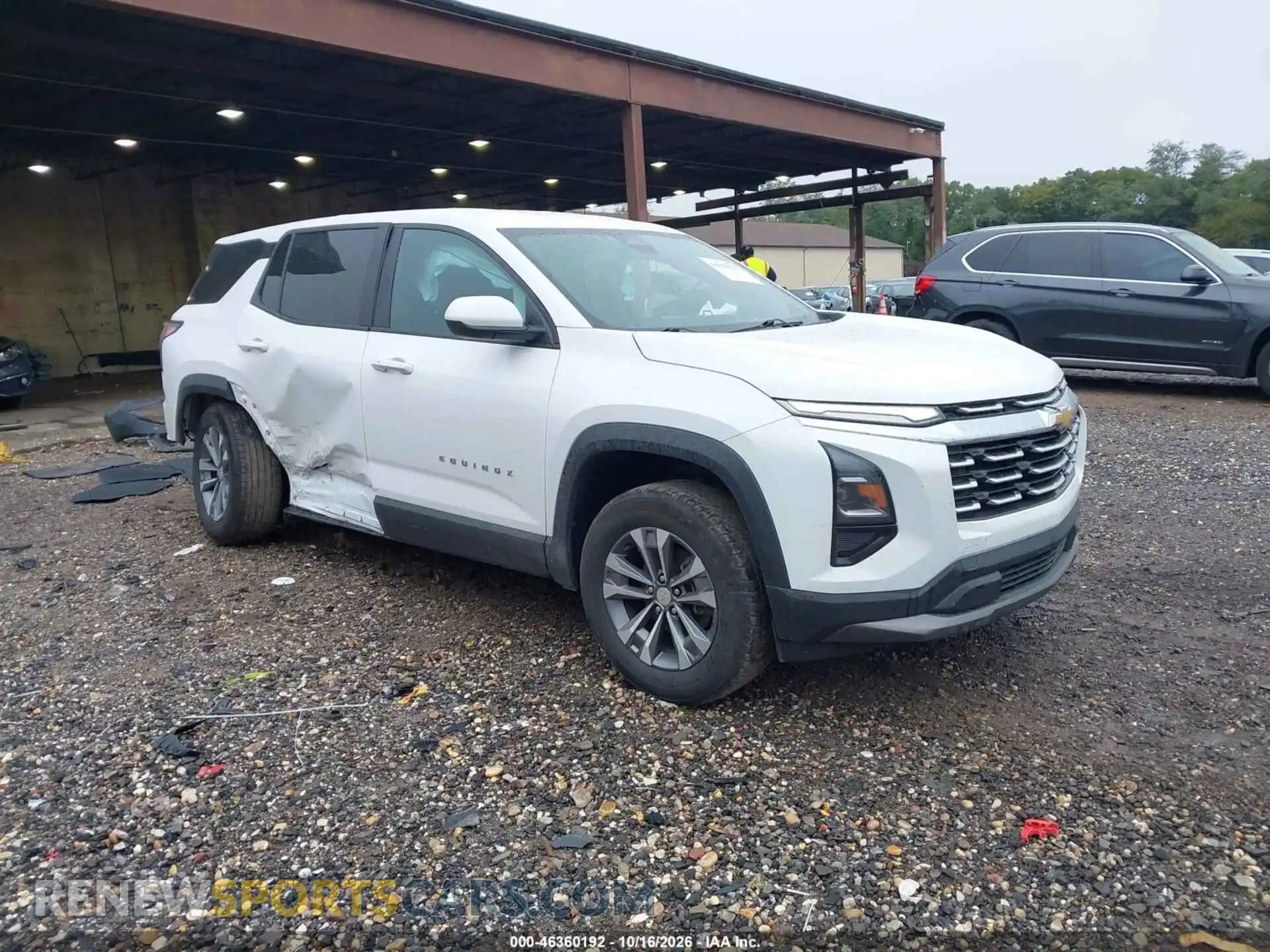 1 Photograph of a damaged car 3GNAXPEG7SL192786 CHEVROLET EQUINOX 2025