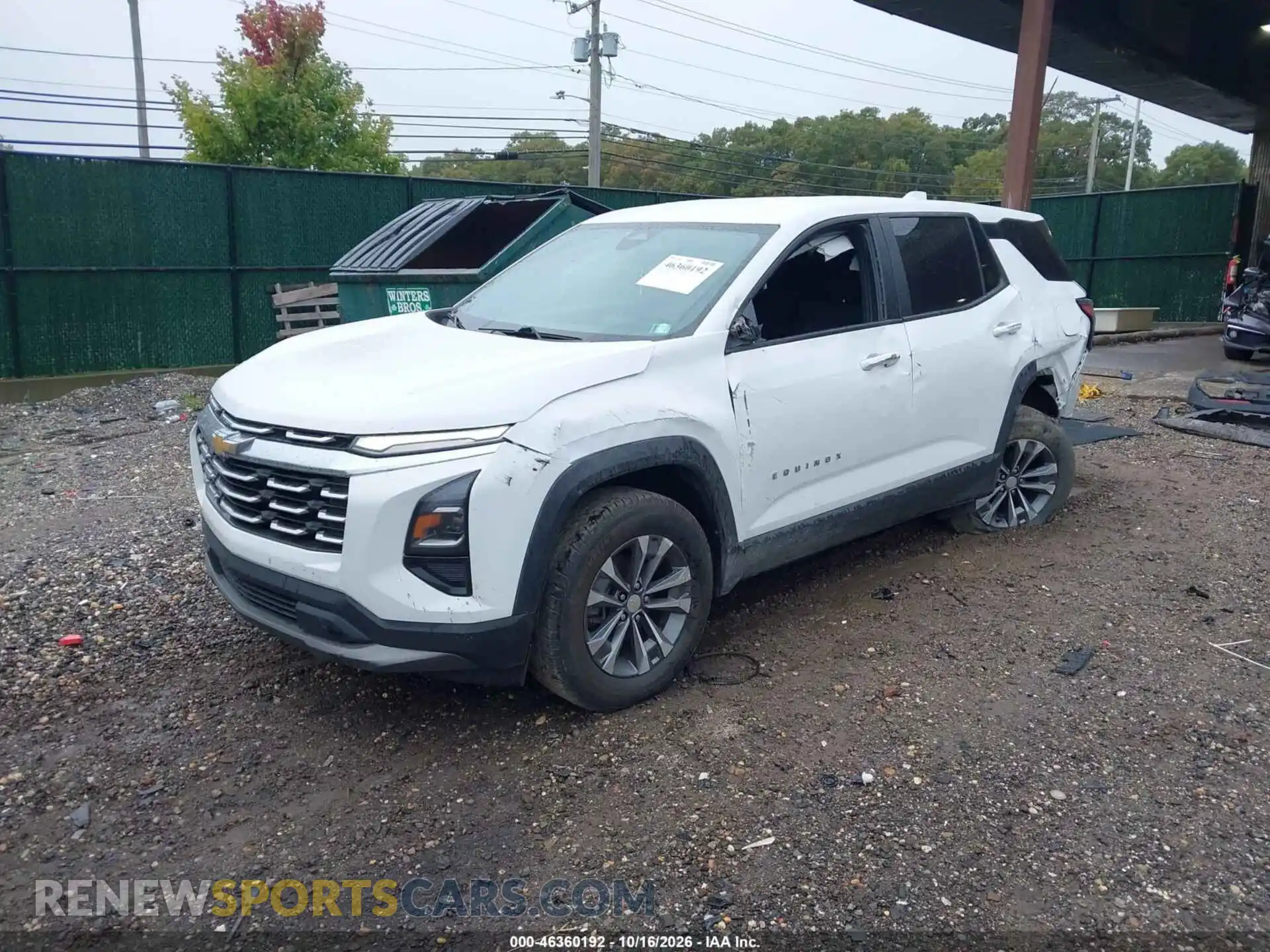 2 Photograph of a damaged car 3GNAXPEG7SL192786 CHEVROLET EQUINOX 2025