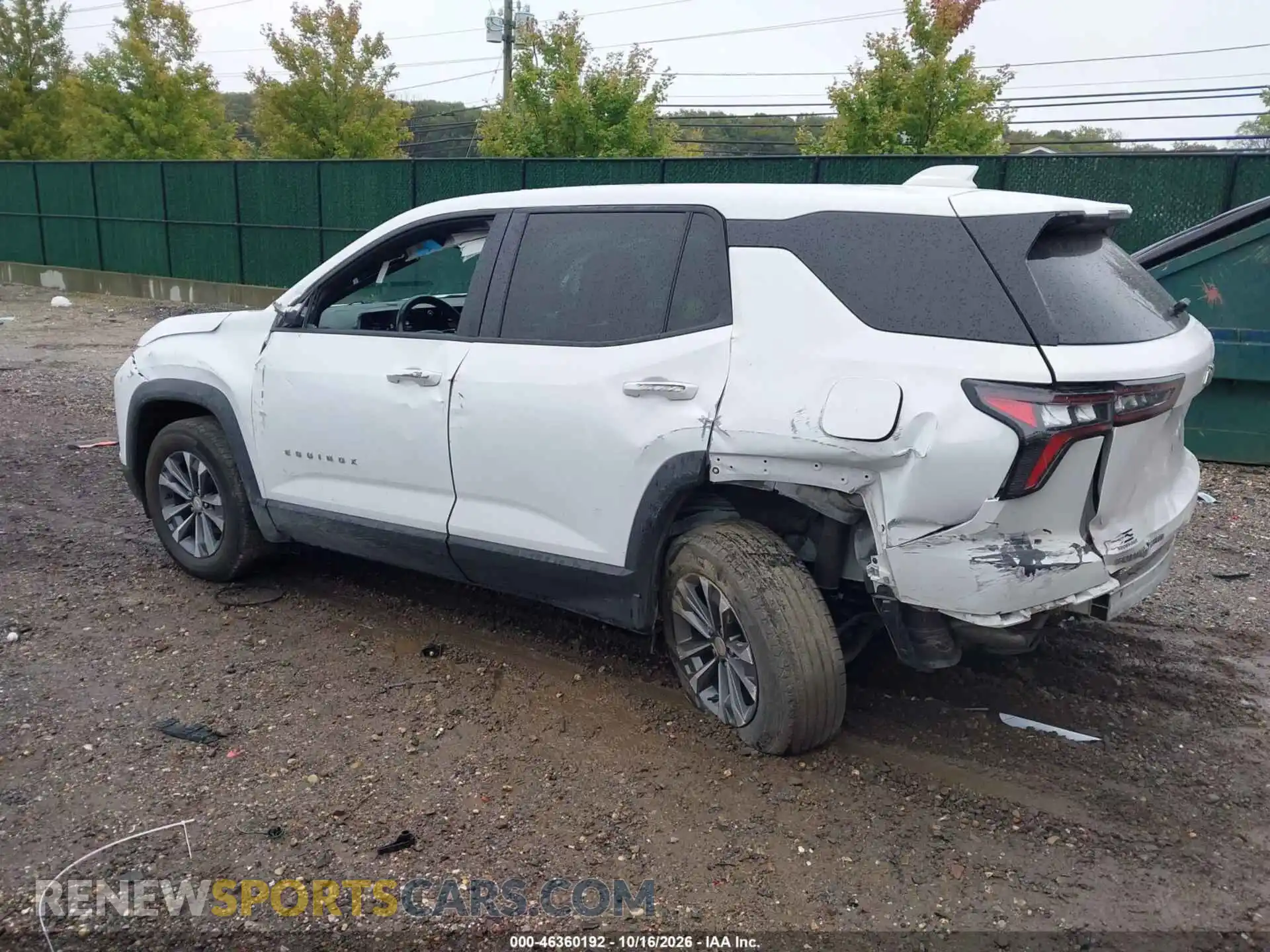 3 Photograph of a damaged car 3GNAXPEG7SL192786 CHEVROLET EQUINOX 2025