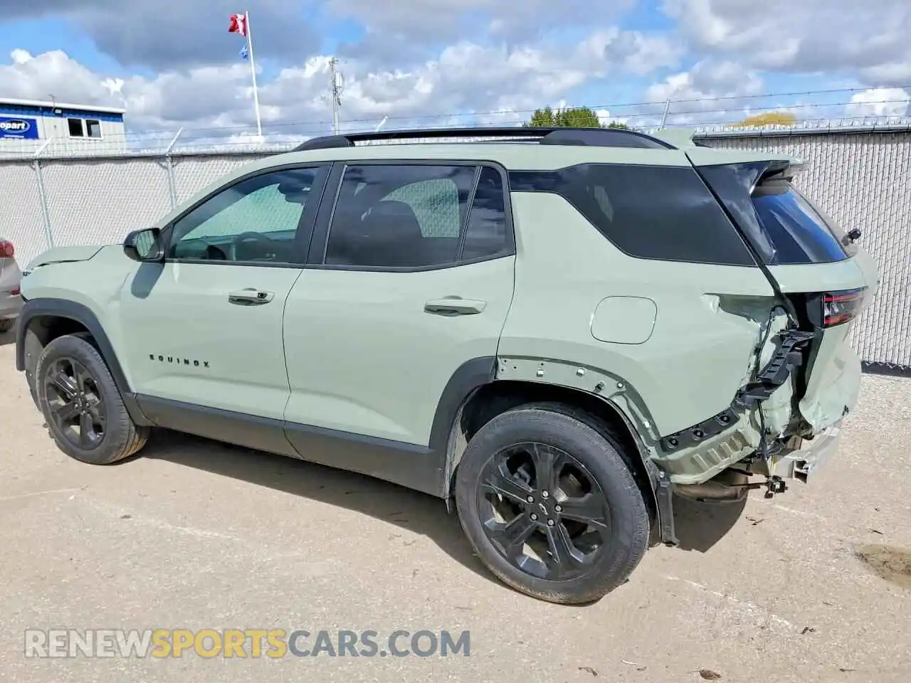 2 Photograph of a damaged car 3GNAXPEG7SL195008 CHEVROLET EQUINOX 2025