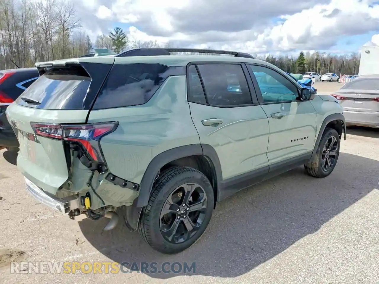 3 Photograph of a damaged car 3GNAXPEG7SL195008 CHEVROLET EQUINOX 2025