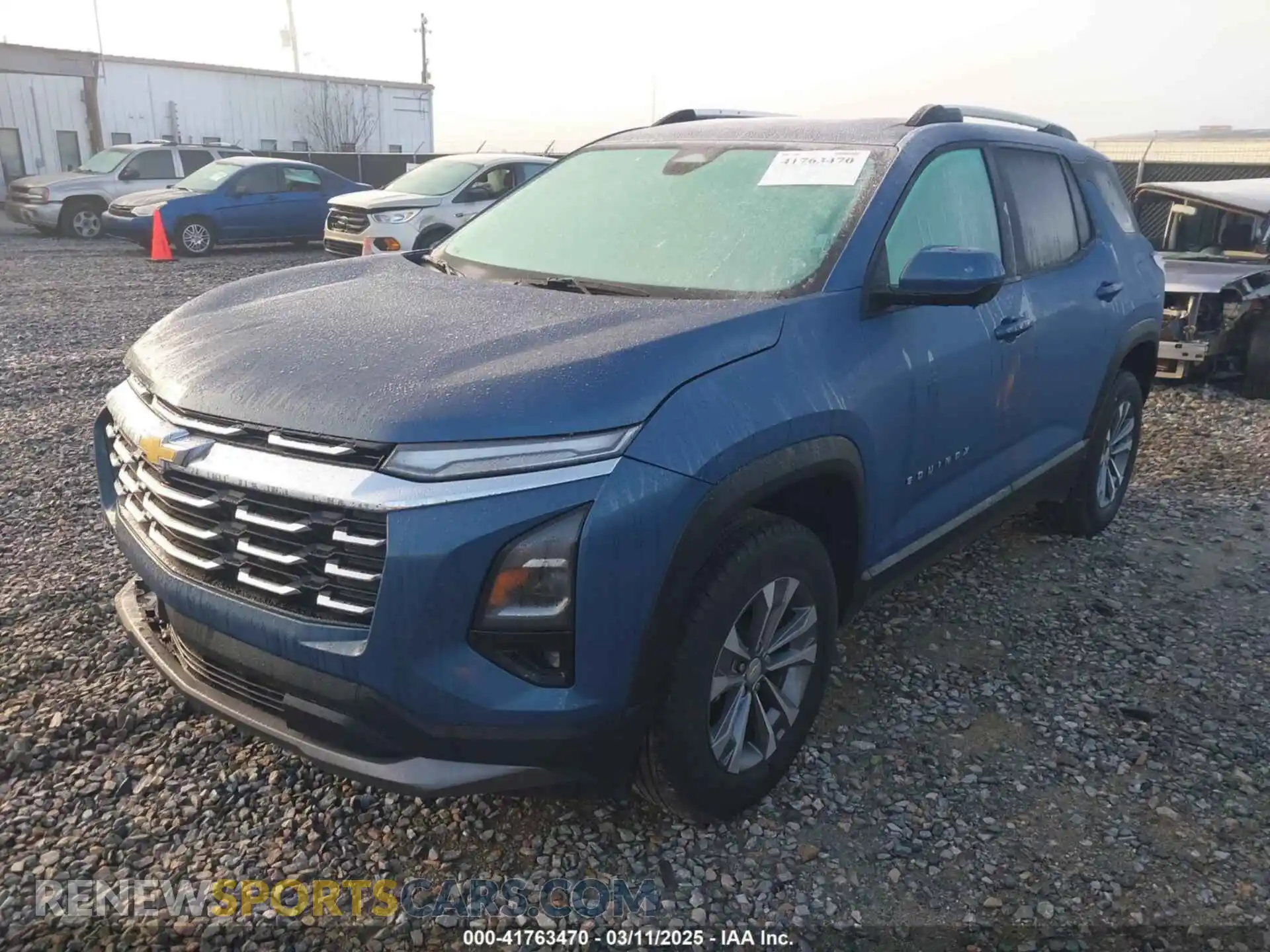 2 Photograph of a damaged car 3GNAXPEG7SL203169 CHEVROLET EQUINOX 2025