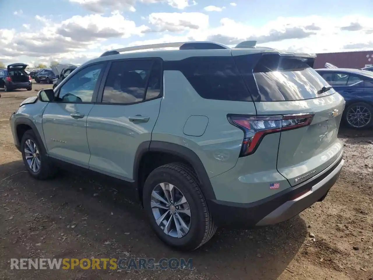 2 Photograph of a damaged car 3GNAXPEG7SL236530 CHEVROLET EQUINOX 2025