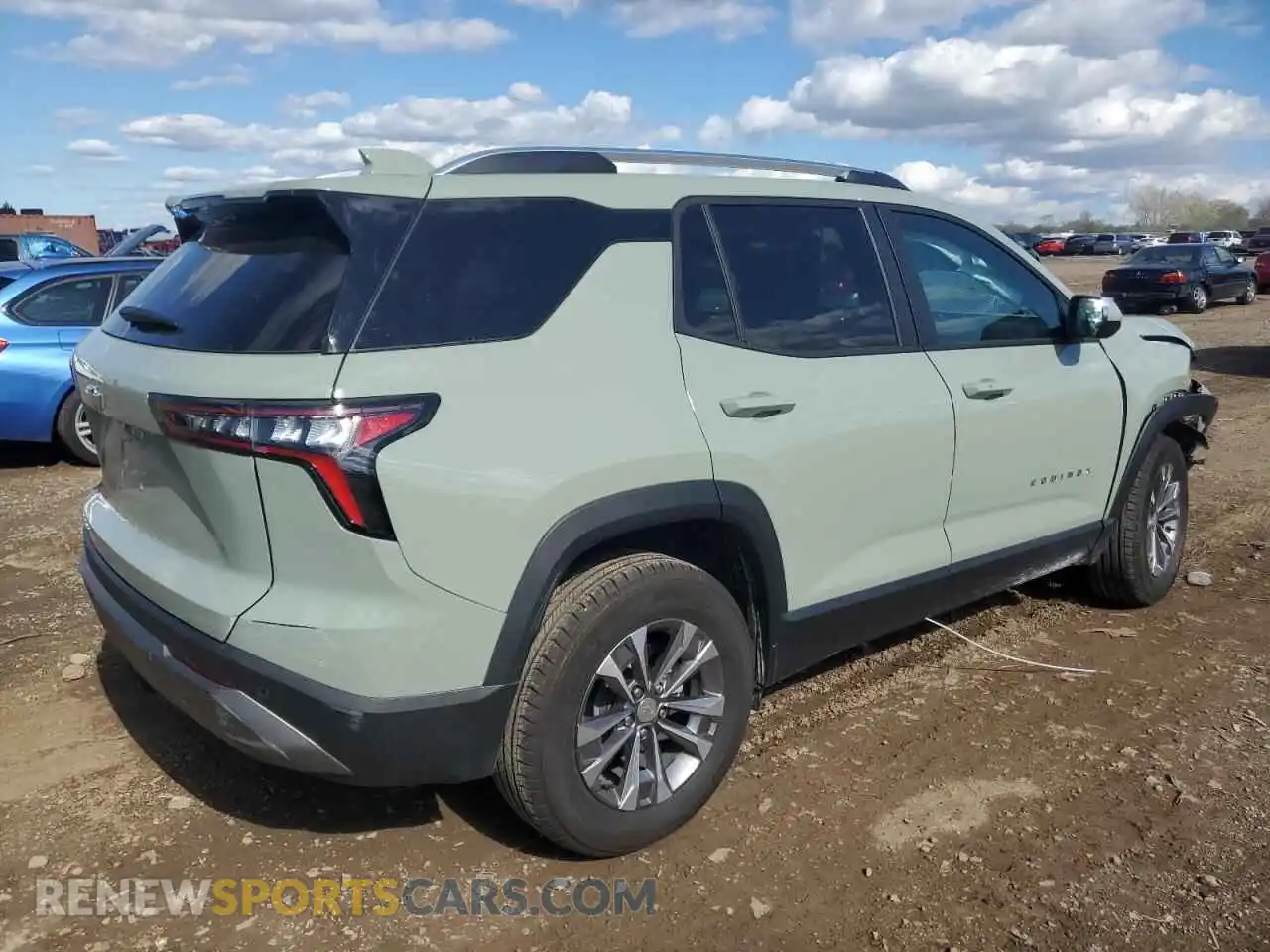3 Photograph of a damaged car 3GNAXPEG7SL236530 CHEVROLET EQUINOX 2025