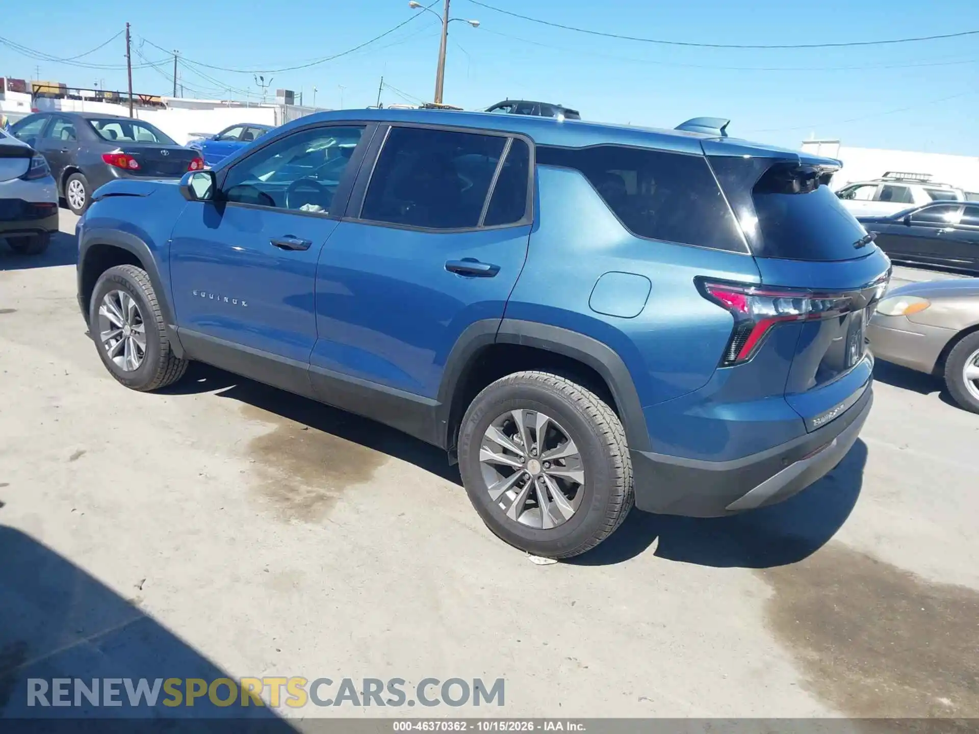 3 Фотография поврежденного автомобиля 3GNAXPEG7SL244319 CHEVROLET EQUINOX 2025