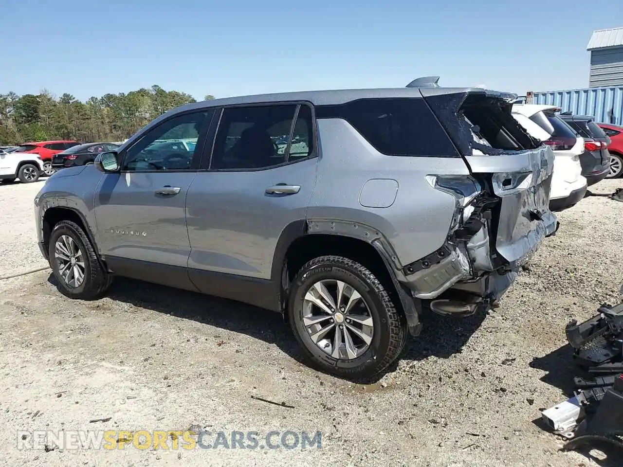2 Photograph of a damaged car 3GNAXPEG7SL255398 CHEVROLET EQUINOX 2025
