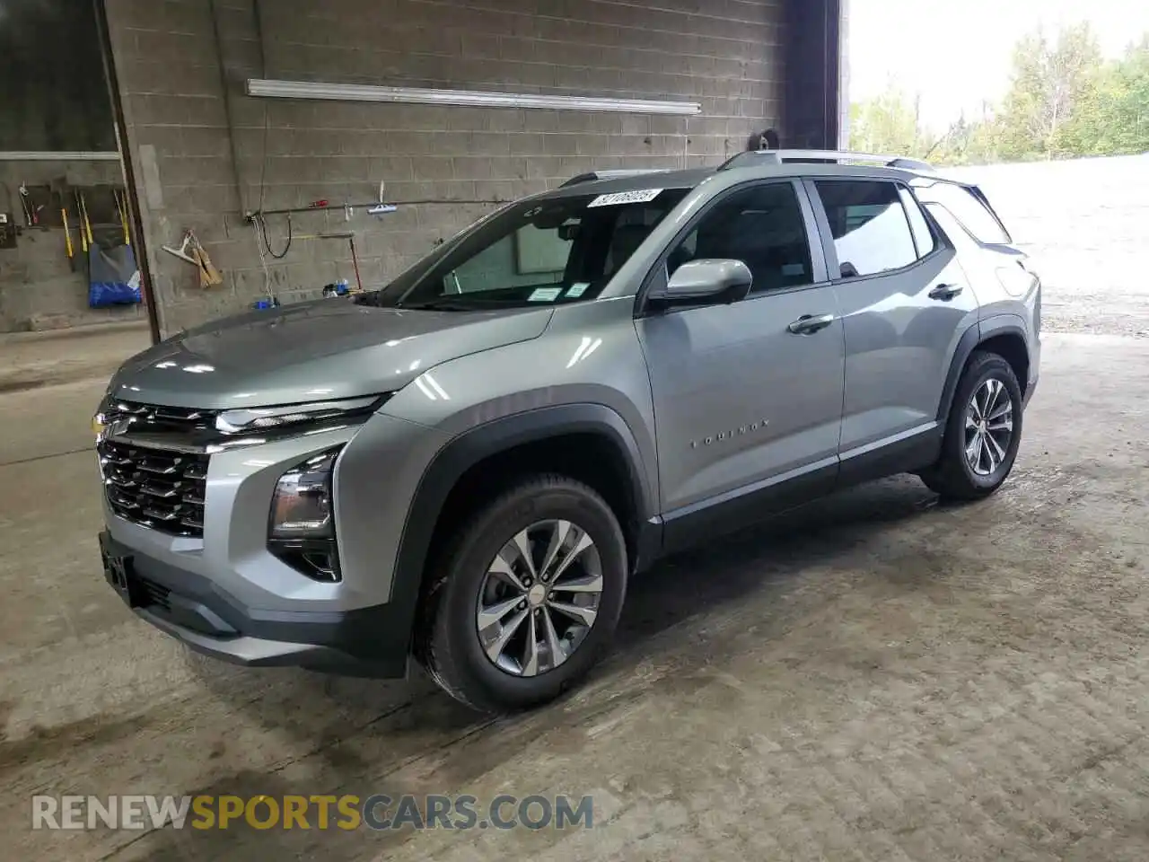 1 Photograph of a damaged car 3GNAXPEG7SL257295 CHEVROLET EQUINOX 2025