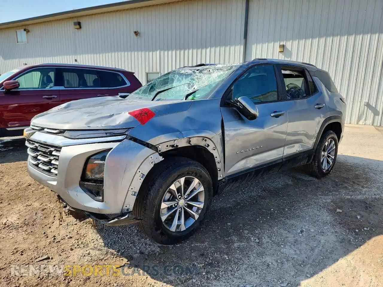 1 Photograph of a damaged car 3GNAXPEG7SL267910 CHEVROLET EQUINOX 2025