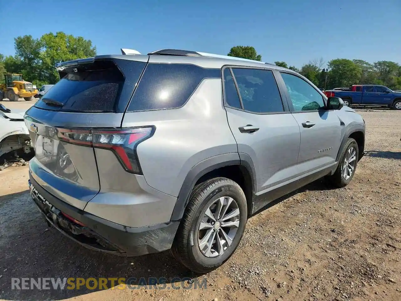 3 Photograph of a damaged car 3GNAXPEG7SL267910 CHEVROLET EQUINOX 2025