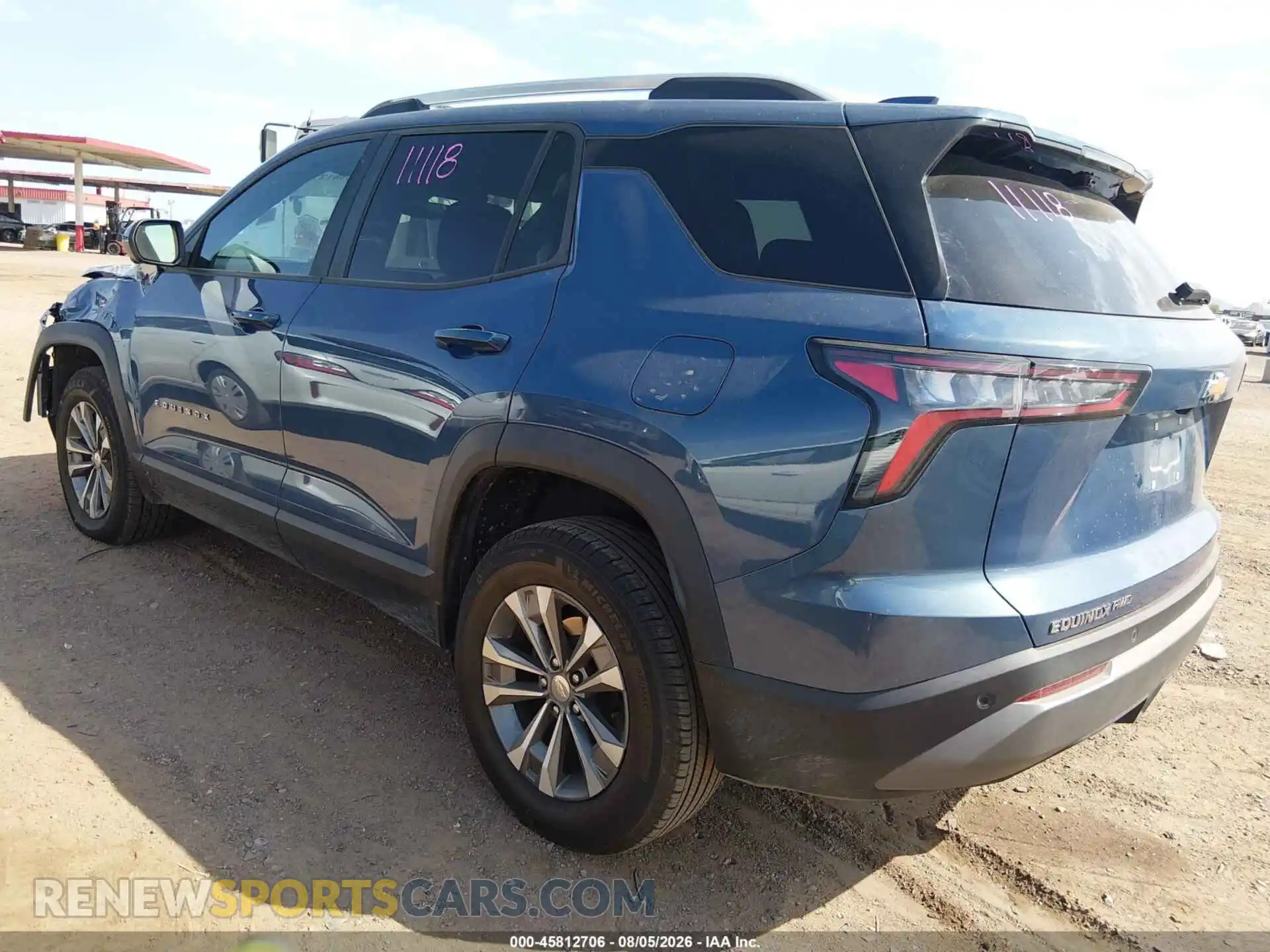 3 Photograph of a damaged car 3GNAXPEG7SL290071 CHEVROLET EQUINOX 2025