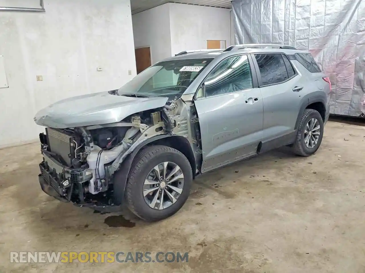 1 Photograph of a damaged car 3GNAXPEG7SL300260 CHEVROLET EQUINOX 2025