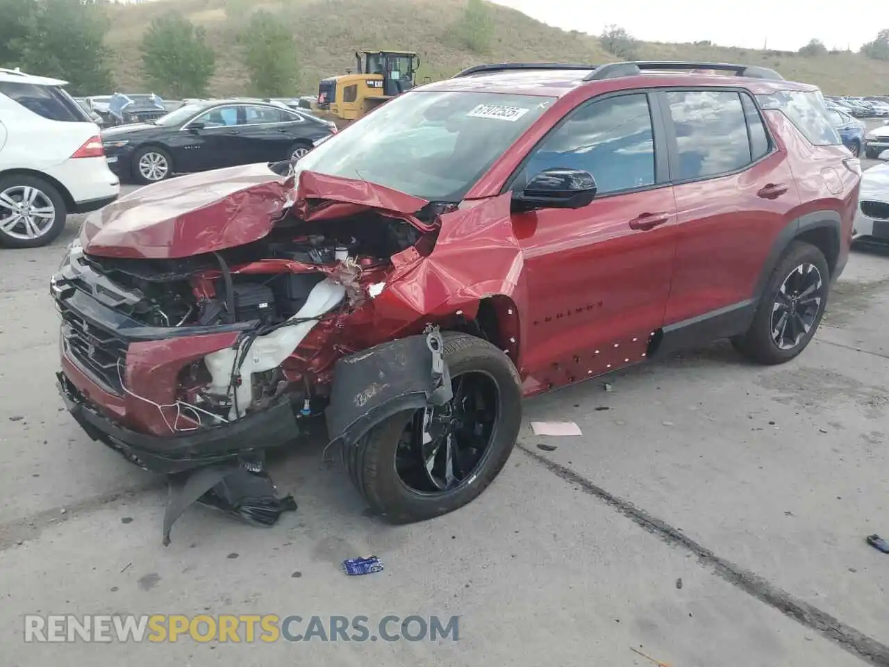 1 Photograph of a damaged car 3GNAXTEG7SL108152 CHEVROLET EQUINOX 2025