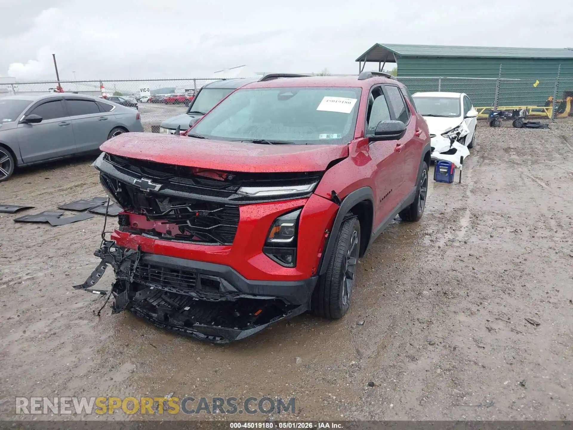 2 Photograph of a damaged car 3GNAXTEG7SL140597 CHEVROLET EQUINOX 2025