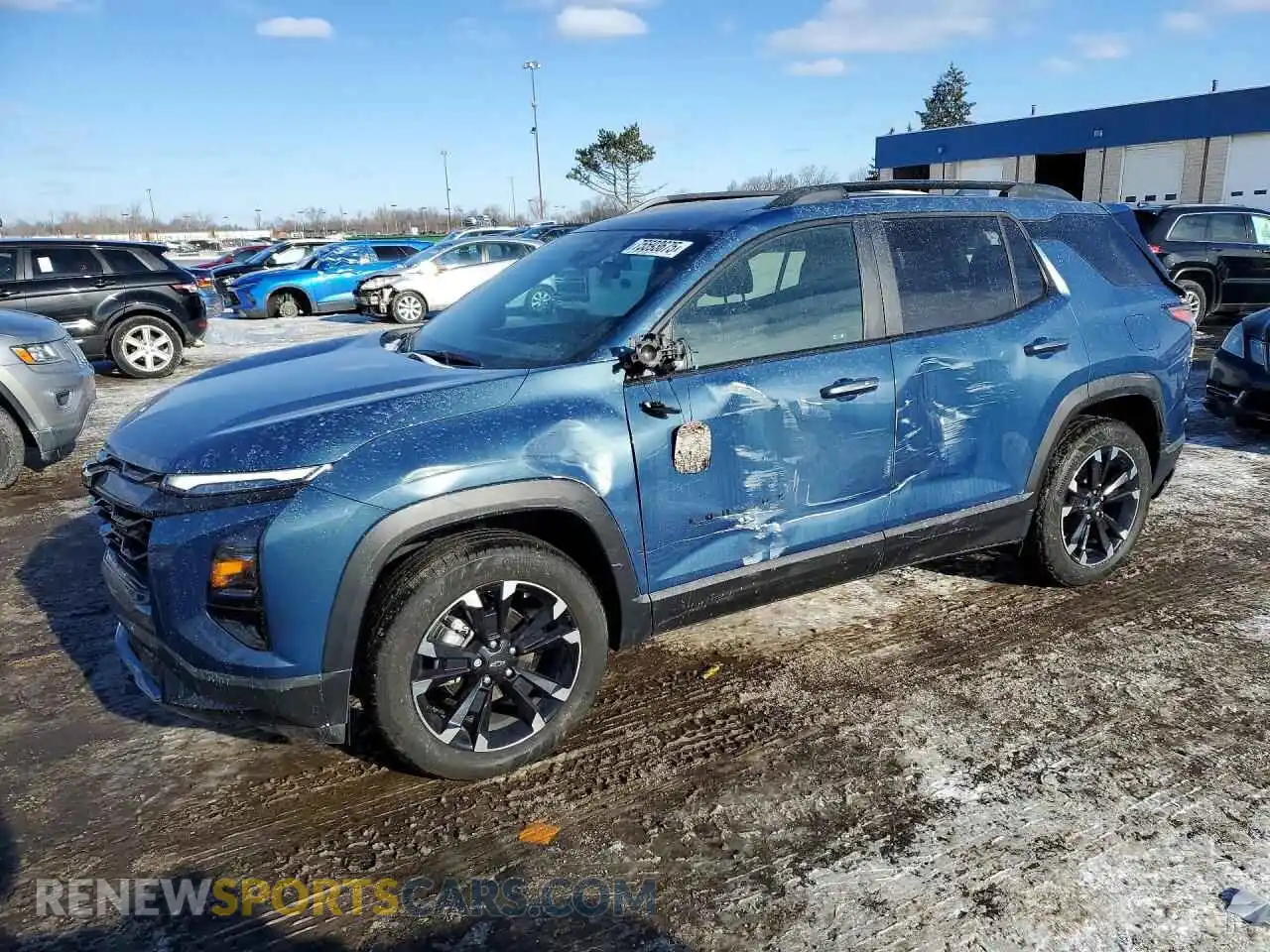 1 Photograph of a damaged car 3GNAXTEG7SL146965 CHEVROLET EQUINOX 2025