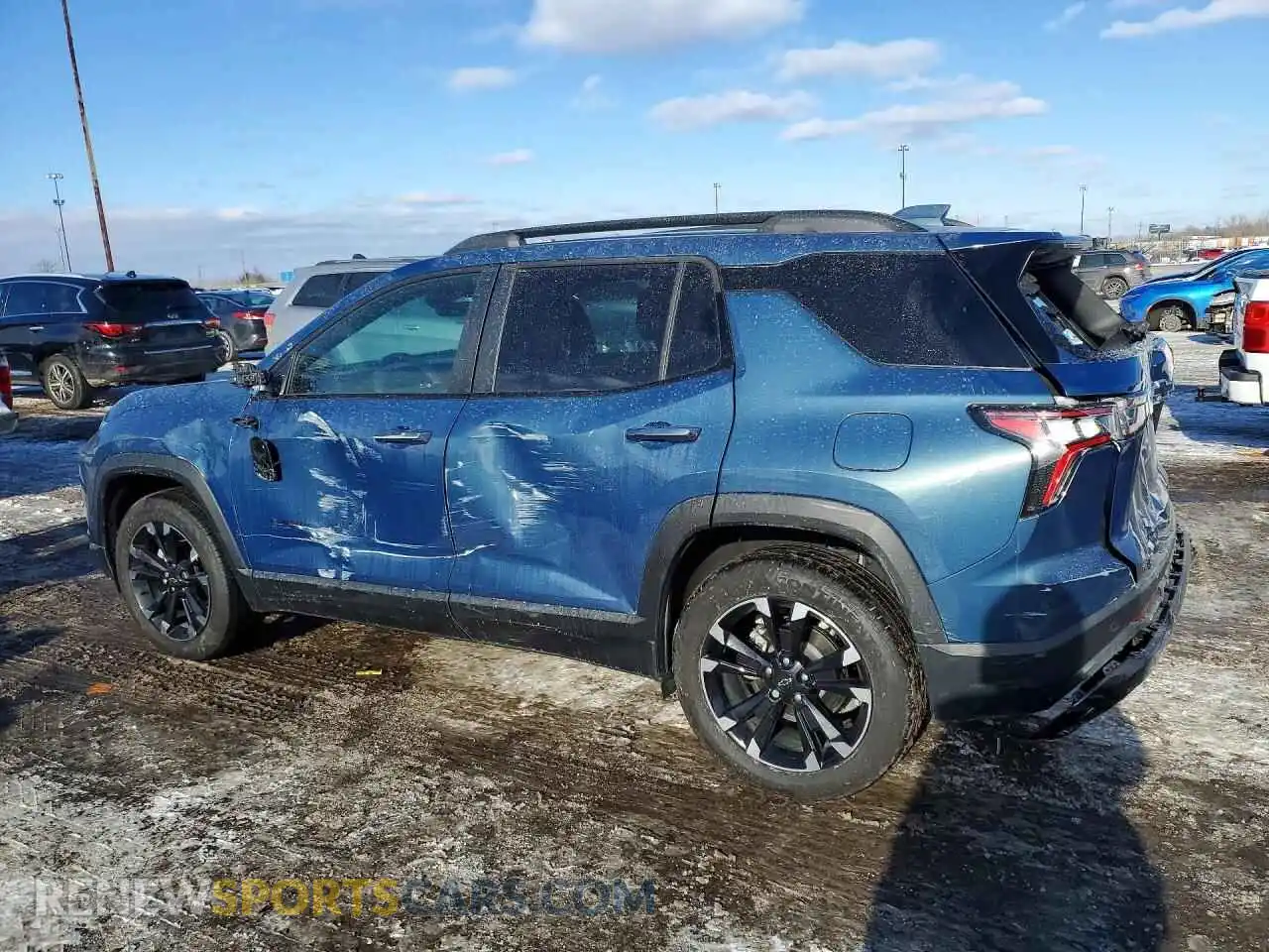 2 Photograph of a damaged car 3GNAXTEG7SL146965 CHEVROLET EQUINOX 2025