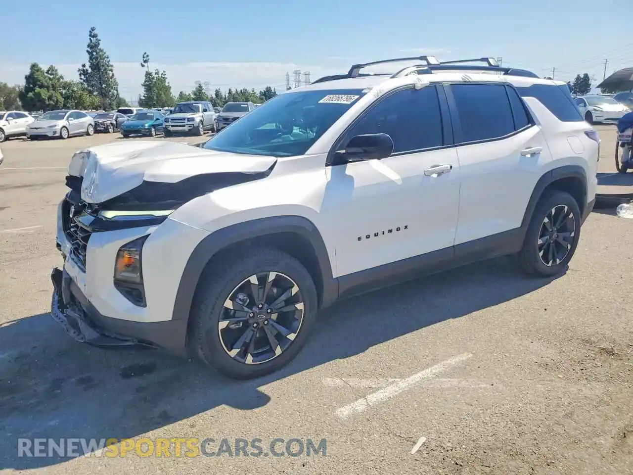 1 Photograph of a damaged car 3GNAXTEG7SL162437 CHEVROLET EQUINOX 2025