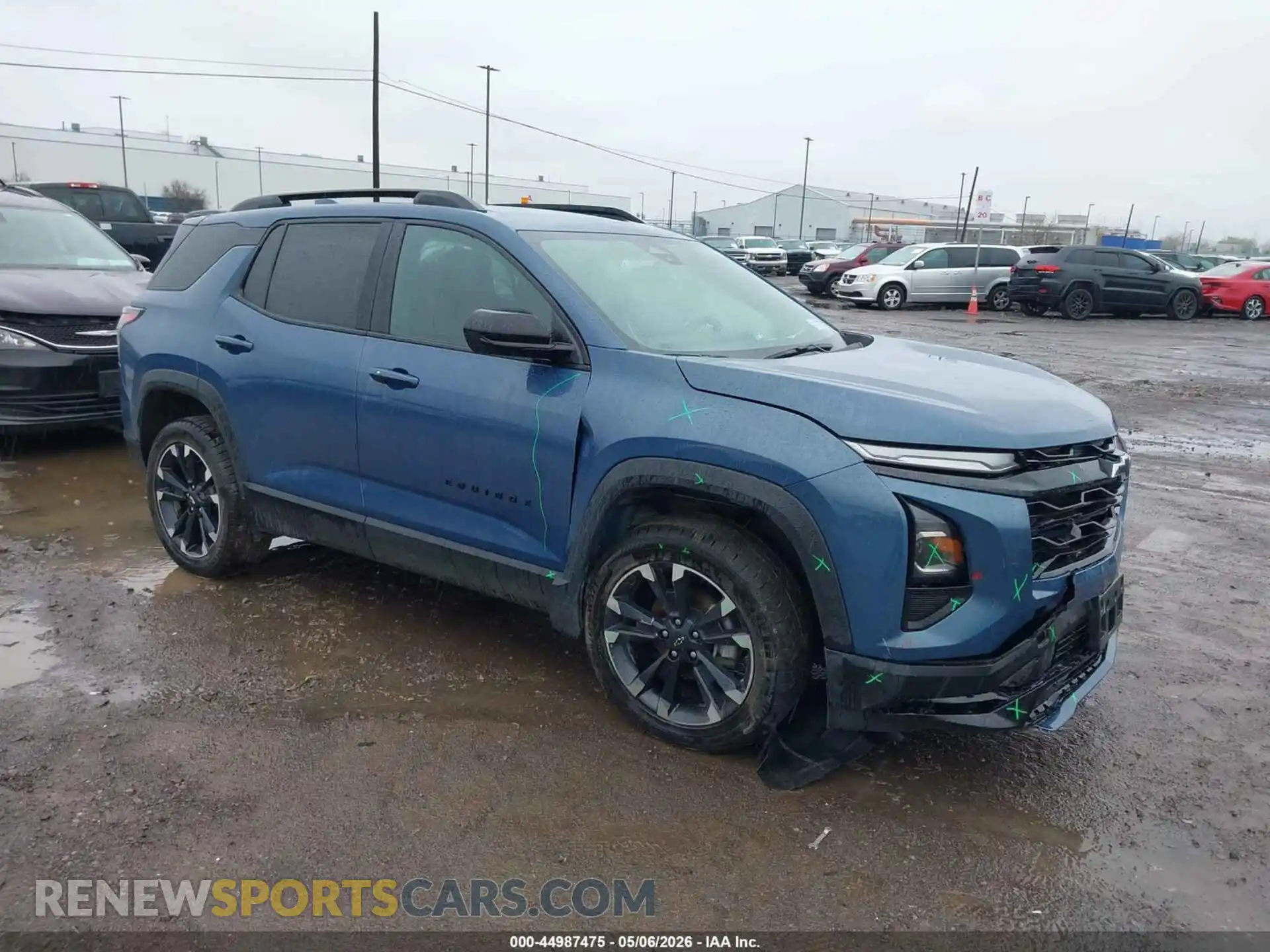1 Photograph of a damaged car 3GNAXTEG7SL214603 CHEVROLET EQUINOX 2025
