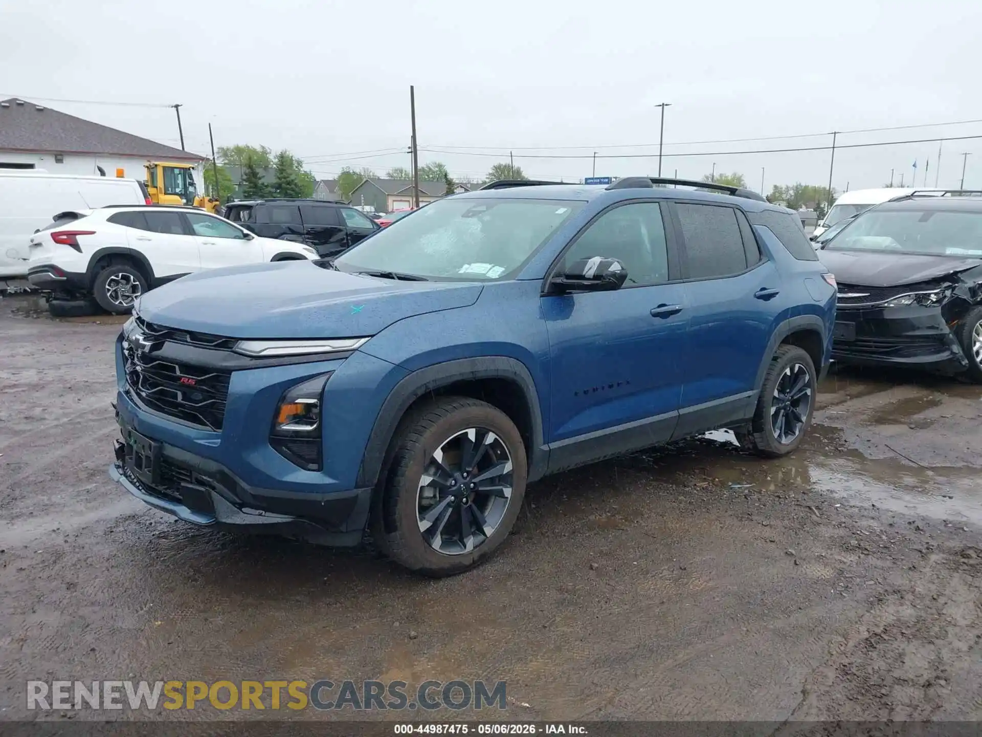 2 Photograph of a damaged car 3GNAXTEG7SL214603 CHEVROLET EQUINOX 2025