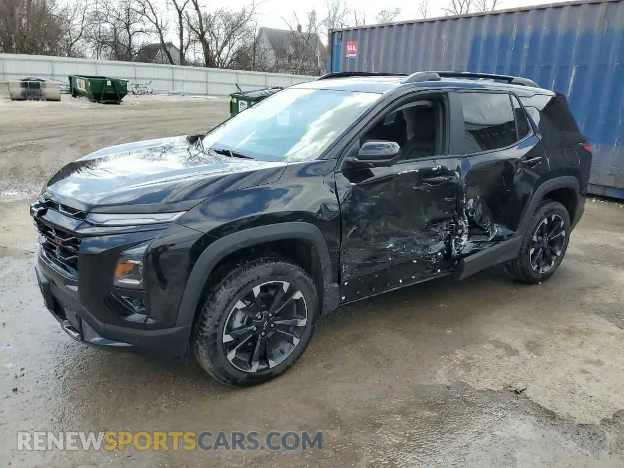 1 Photograph of a damaged car 3GNAXTEG7SL261842 CHEVROLET EQUINOX 2025