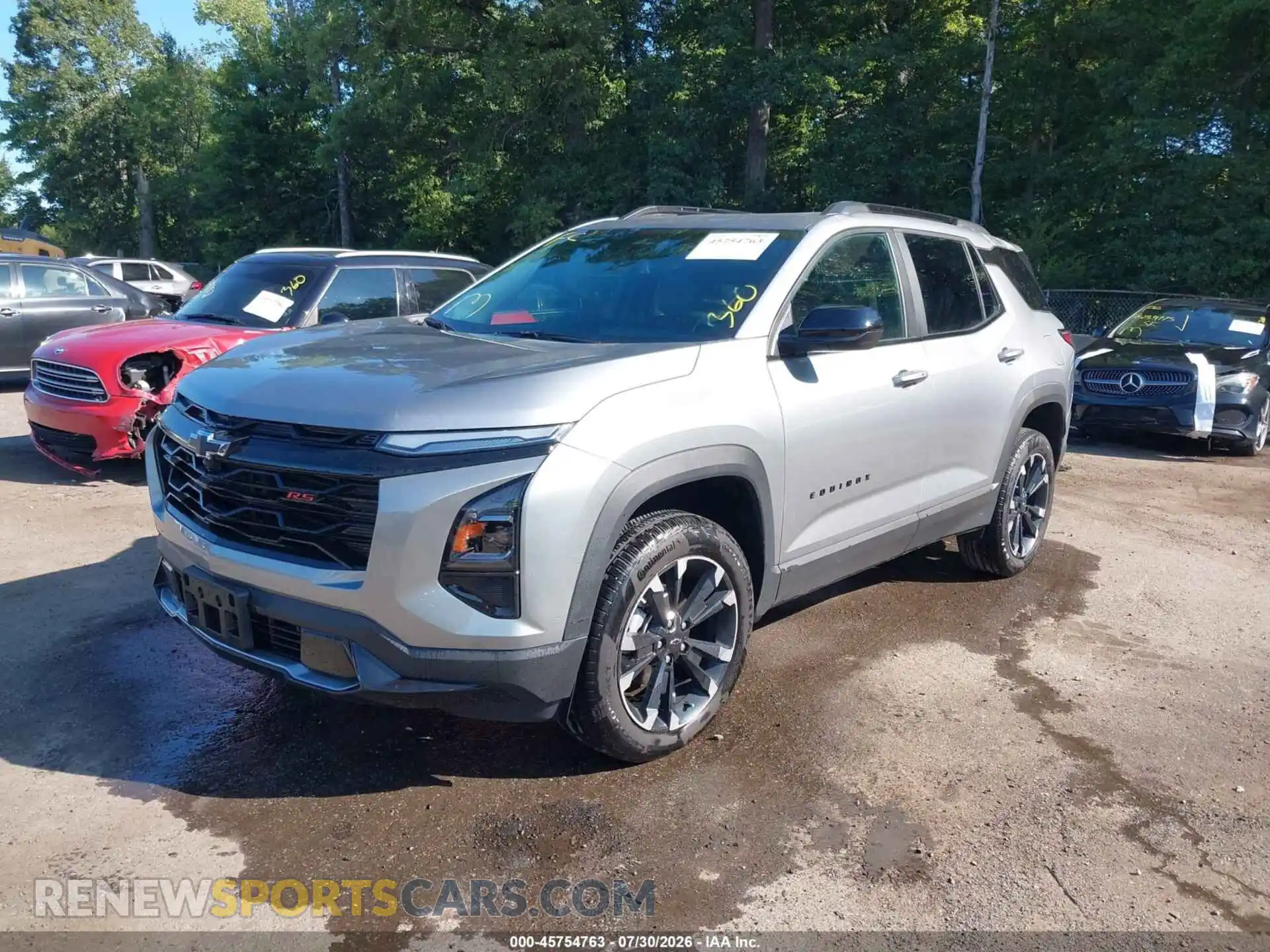 2 Photograph of a damaged car 3GNAXTEG7SL285106 CHEVROLET EQUINOX 2025