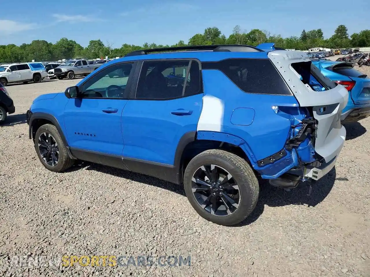2 Photograph of a damaged car 3GNAXTEGXSL168510 CHEVROLET EQUINOX 2025