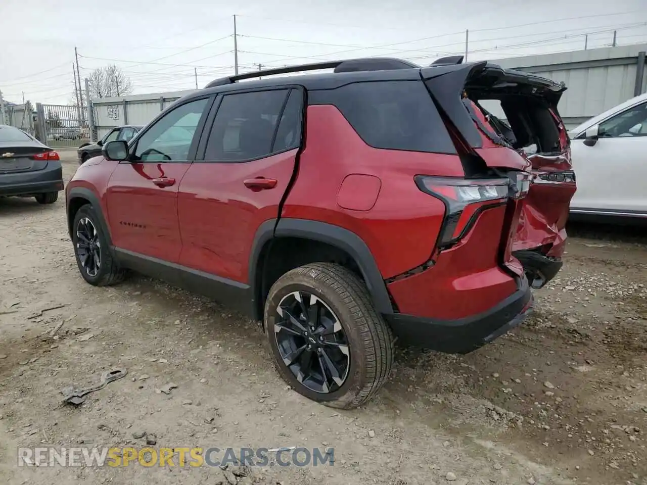 2 Photograph of a damaged car 3GNAXTEGXSL259454 CHEVROLET EQUINOX 2025