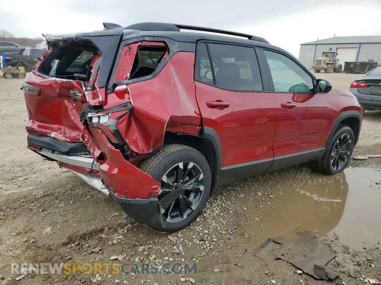 3 Photograph of a damaged car 3GNAXTEGXSL259454 CHEVROLET EQUINOX 2025