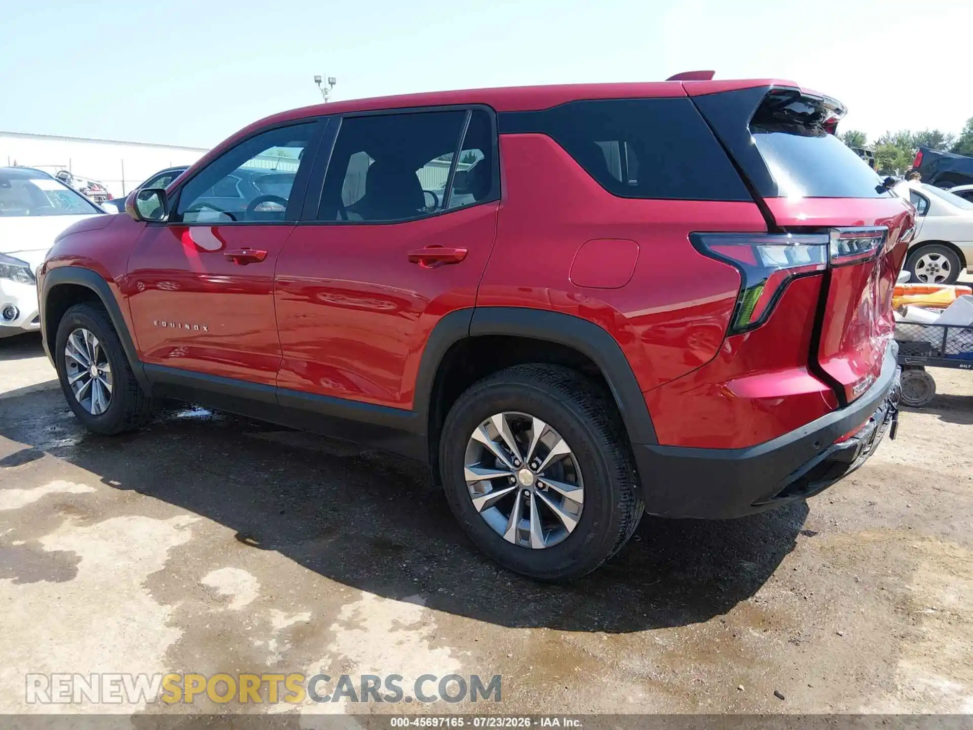 3 fotografías del automóvil dañado 3GNAXHEG5TL212430 CHEVROLET EQUINOX 2026