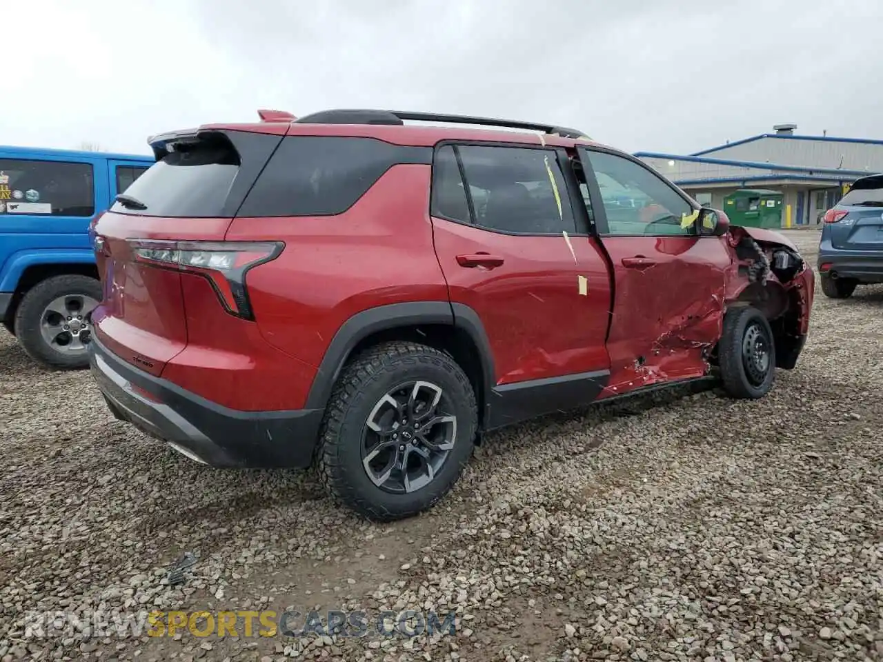 3 Photograph of a damaged car 3GNAXSEG7SL129500 CHEVROLET EQUINOX AC 2025