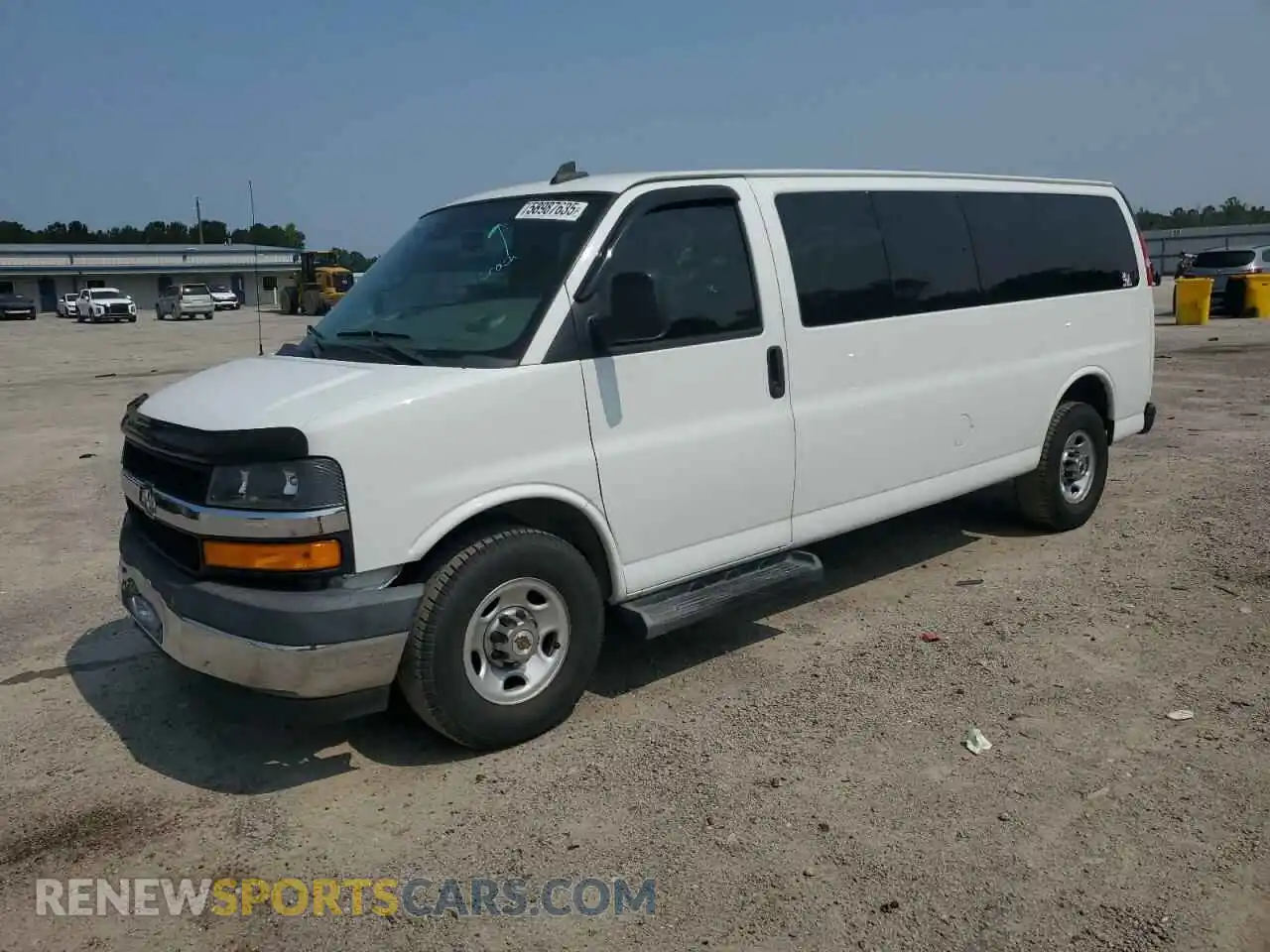 1 Photograph of a damaged car 1GAZGPFG6K1263857 CHEVROLET EXPRESS 2019
