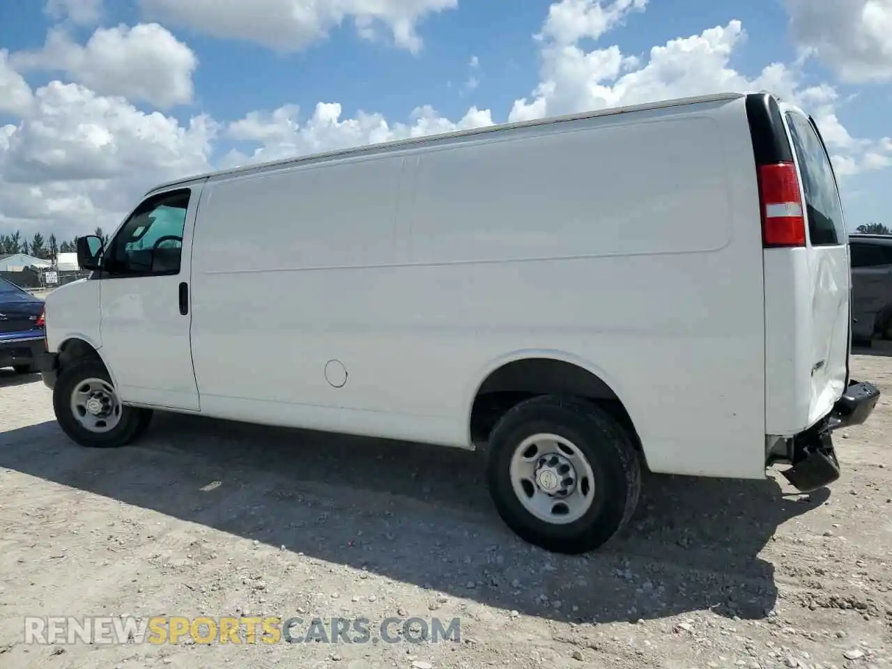 2 Photograph of a damaged car 1GCWGBFP4K1336723 CHEVROLET EXPRESS 2019