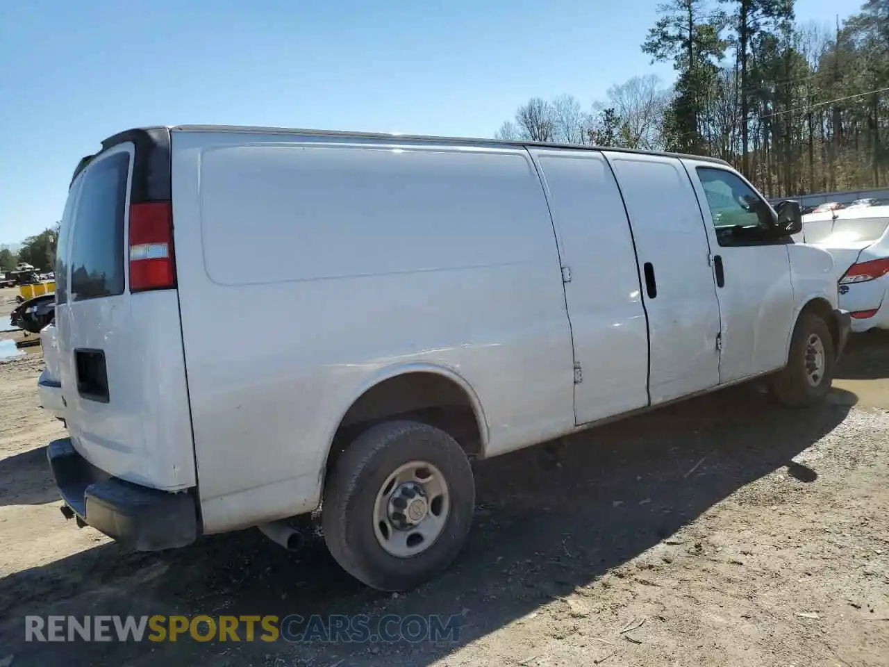 3 Photograph of a damaged car 1GCWGBFP8K1156709 CHEVROLET EXPRESS 2019
