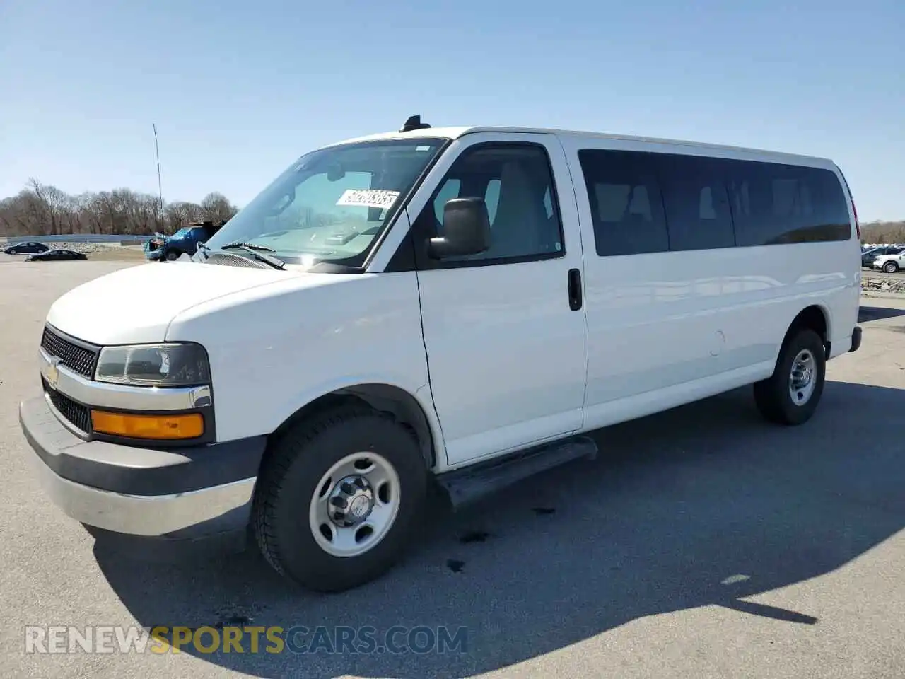 1 Photograph of a damaged car 1GAZGPFG8L1176429 CHEVROLET EXPRESS 2020