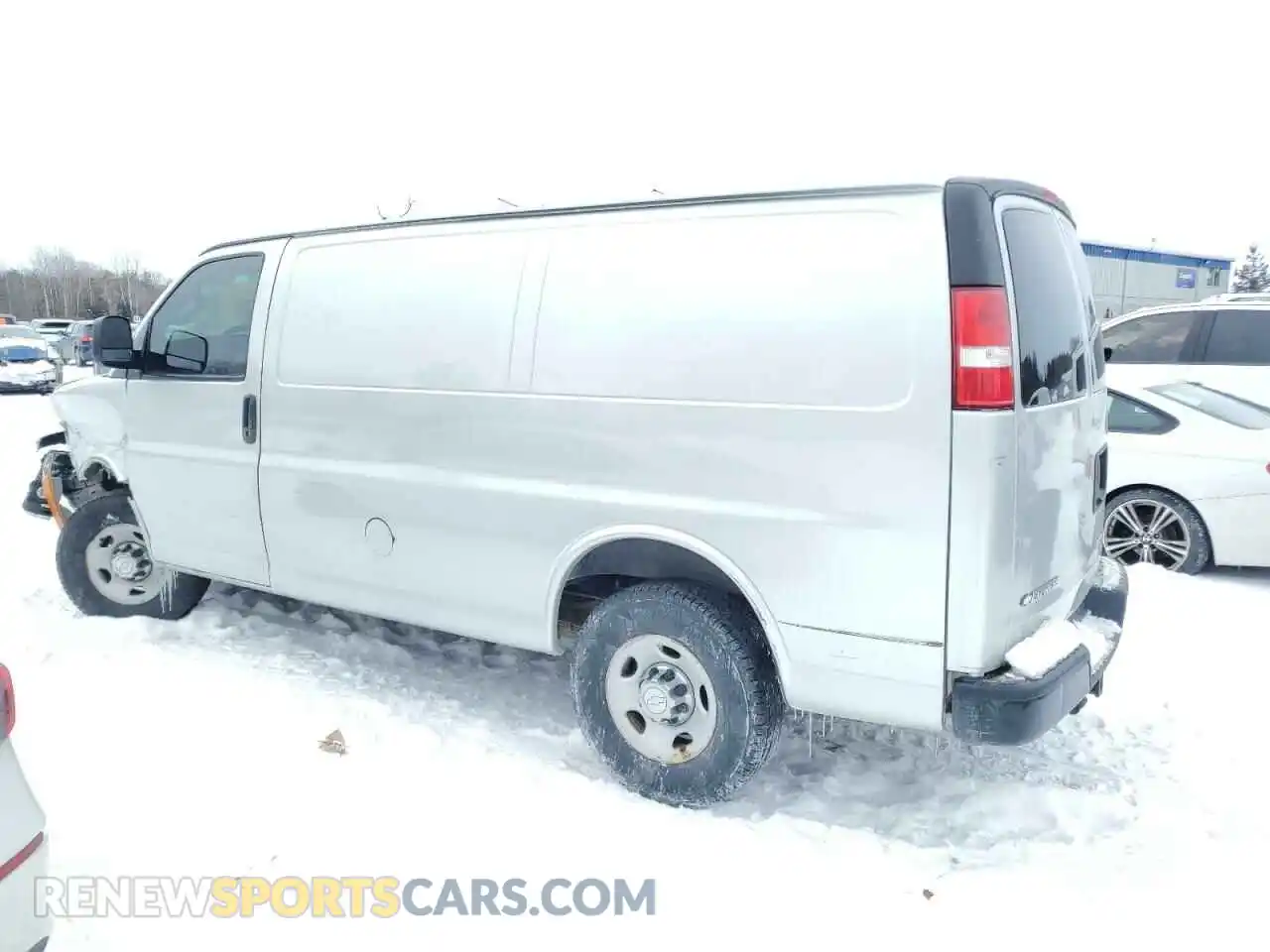 2 Фотография поврежденного автомобиля 1GCWGAFG7L1125771 CHEVROLET EXPRESS 2020