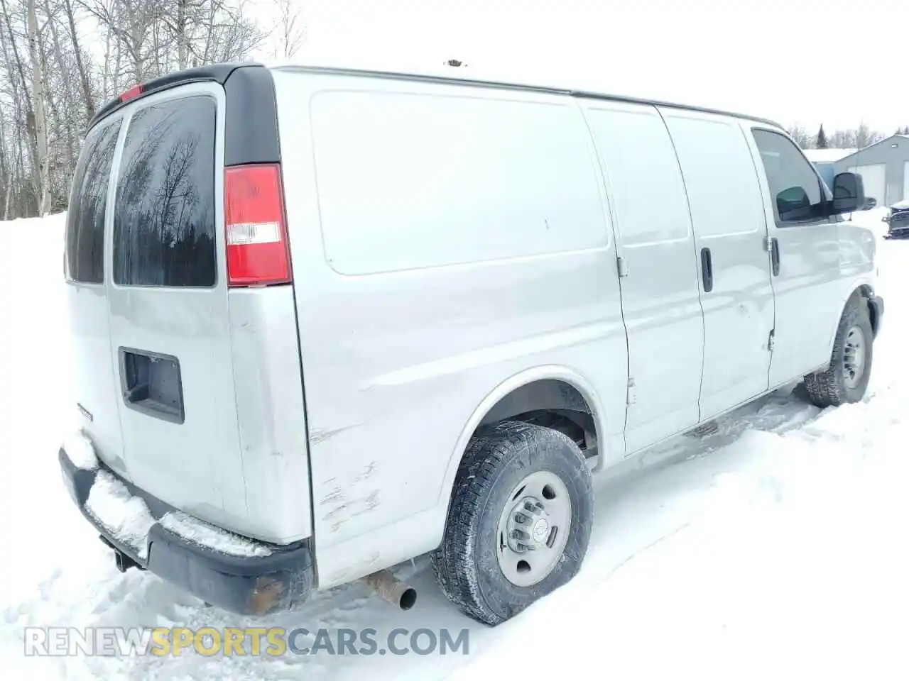 3 Фотография поврежденного автомобиля 1GCWGAFG7L1125771 CHEVROLET EXPRESS 2020