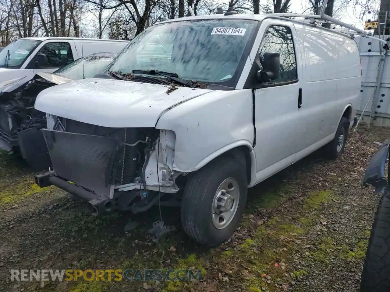 1 Photograph of a damaged car 1GCWGAFP3L1178984 CHEVROLET EXPRESS 2020